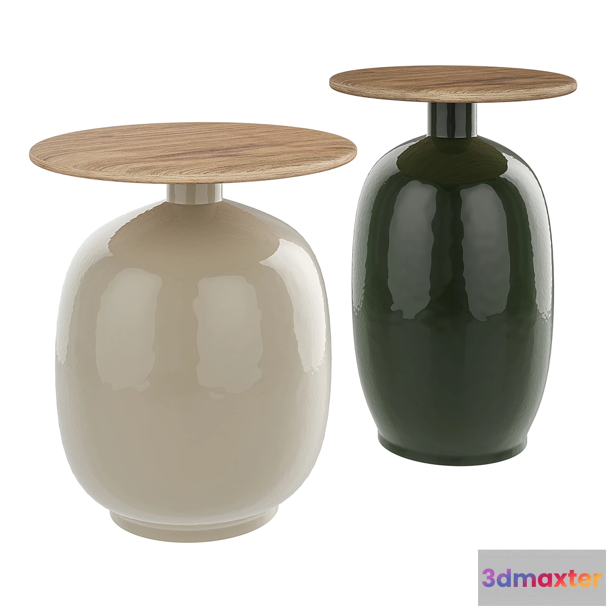 853707 - Blow Side Table Set by Gloster - No.3