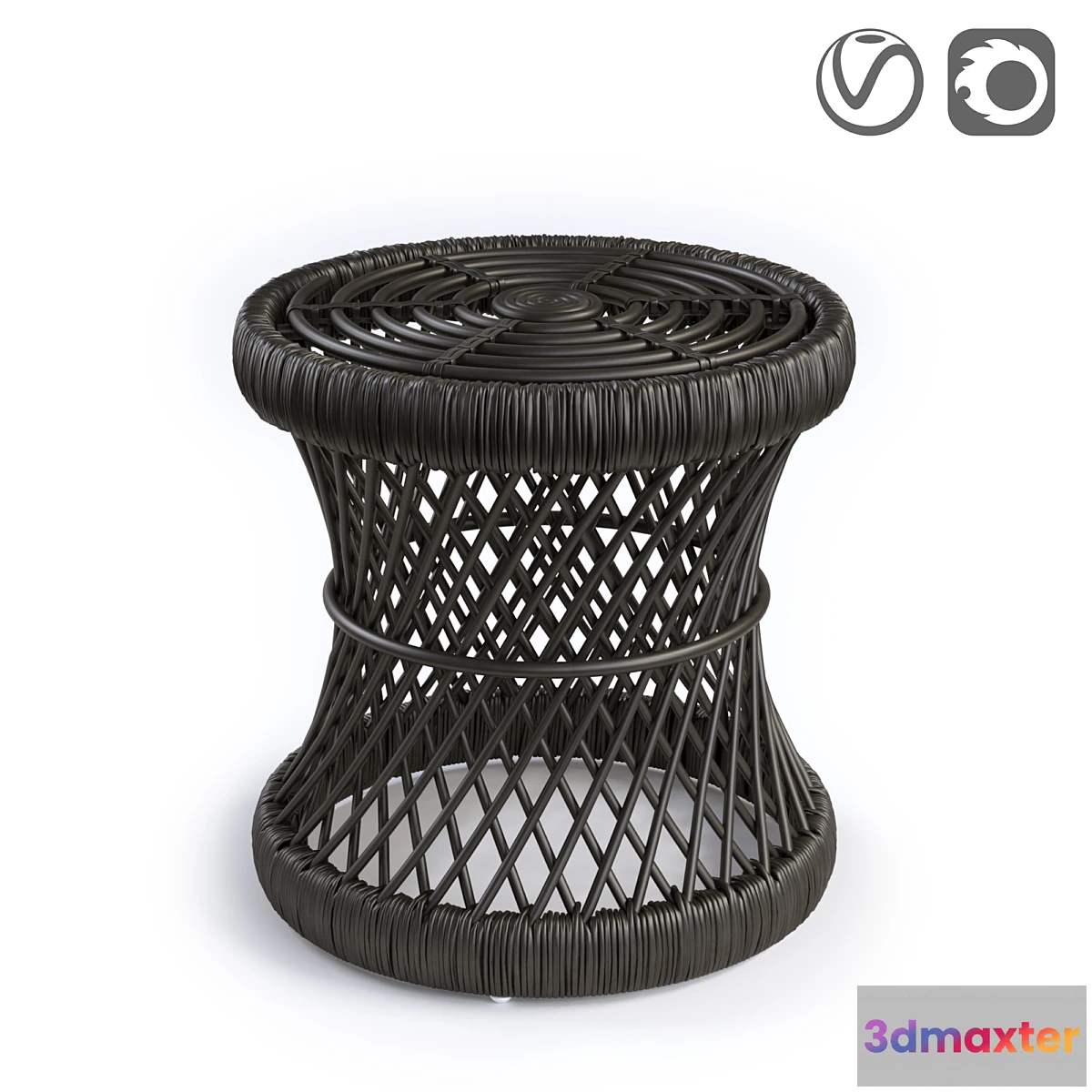 853741 - Sideboard stool Malu - No.3