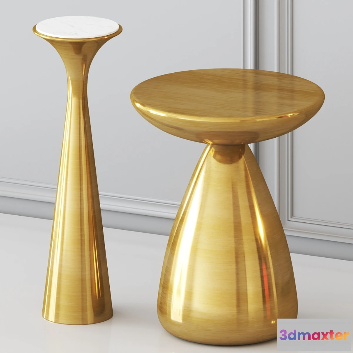 853825 - West Elm - Cosmo and Silhouette side tables - No.3