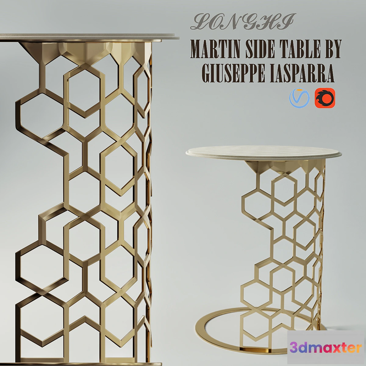 862035 - Longhi MARTIN SIDE TABLE BY GIUSEPPE IASPARRA - No.8