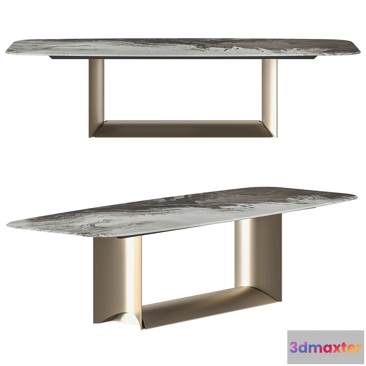 862261 - Cattelan Italia Dragon Crystalart Dining Table - No.4