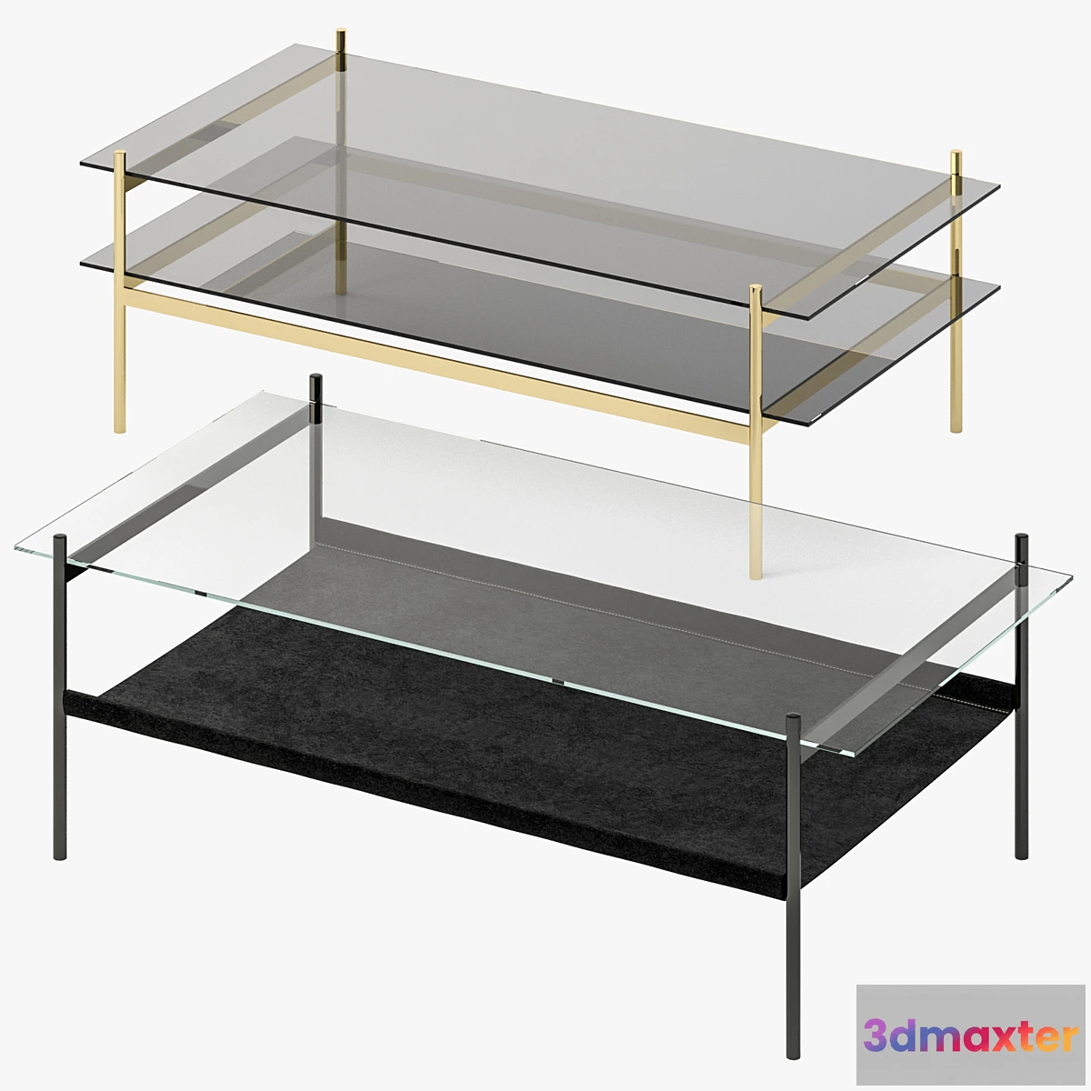 862551 - Coffee table Duotone Rectangular - No.4