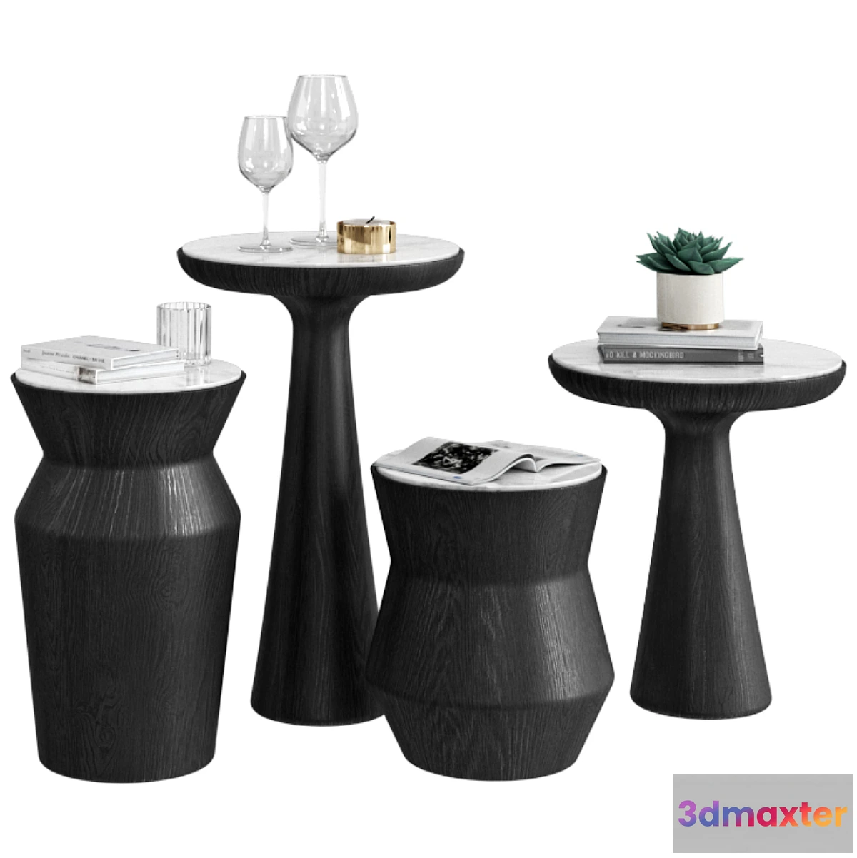 862681 - Gallotti & Radice Coffee table Fante & Dama - No.5