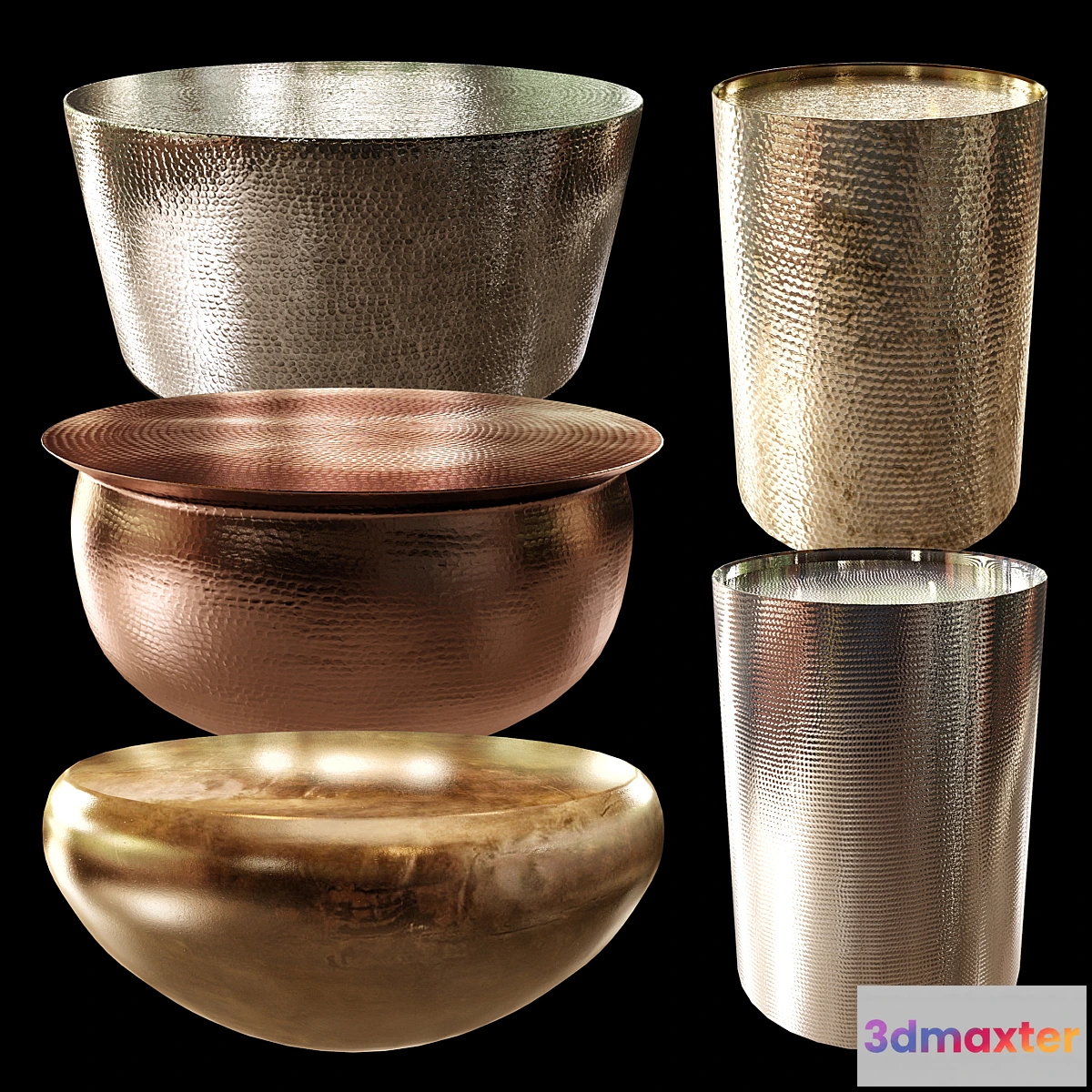 880676 - Hammered coffe table - No.4