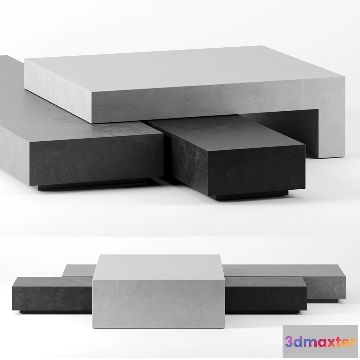 880700 - Jenga Coffee Tables Set 2 by Baxter - No.4