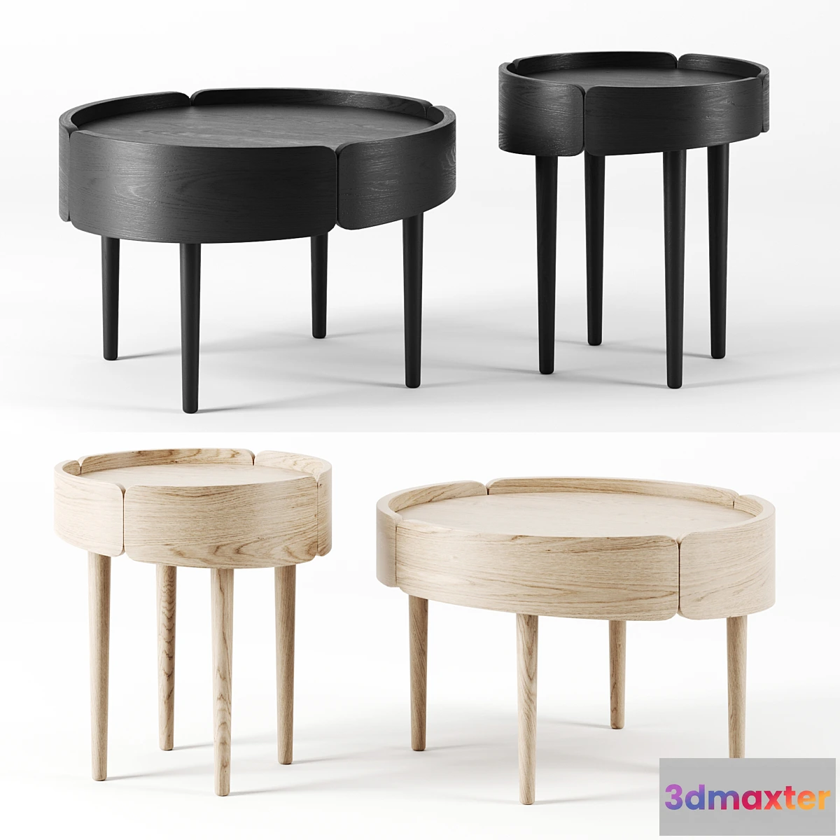 880718 - Skirt coffee tables by Woud - No.4