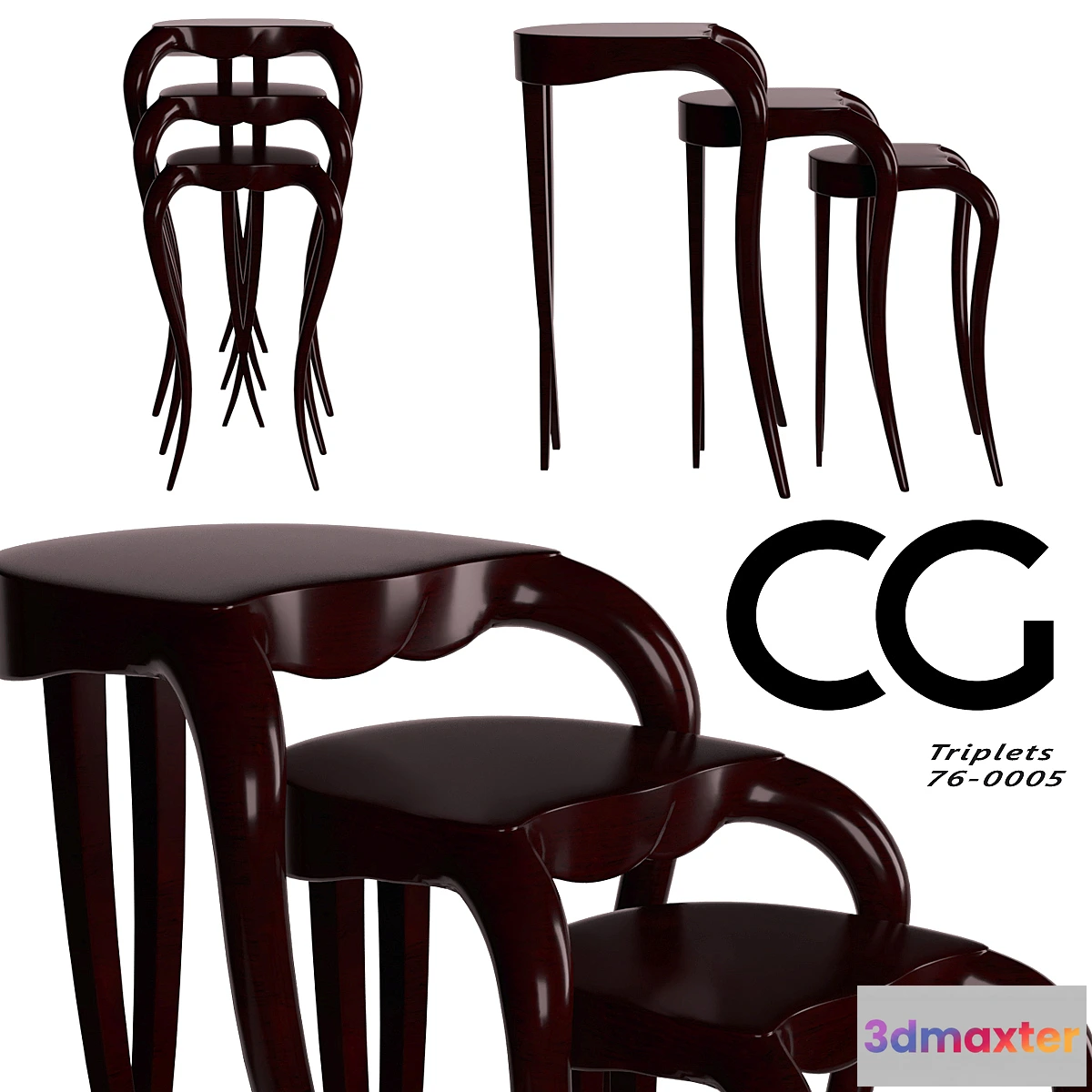 894158 - Table Triplets Christopher Guy - No.2