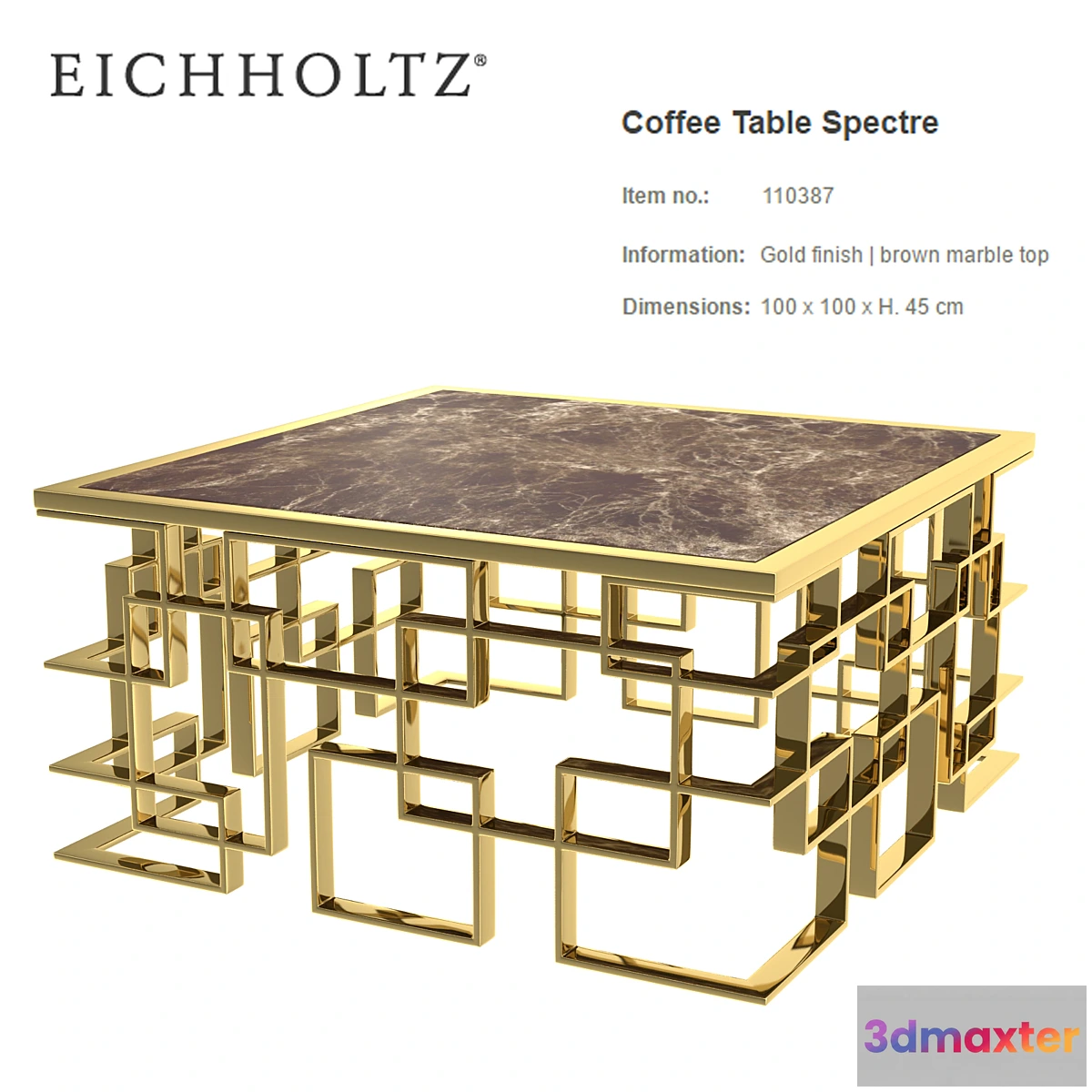 897756 - Eichholtz Coffee Table Spectre