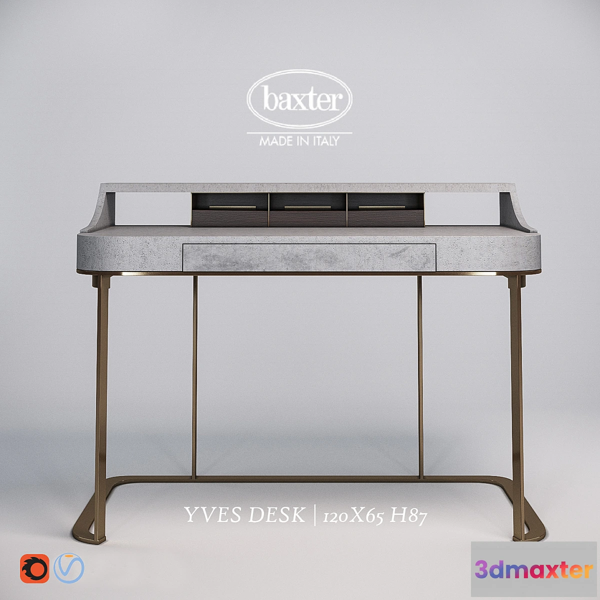 897786 - Desk baxter Yves desk - No.2