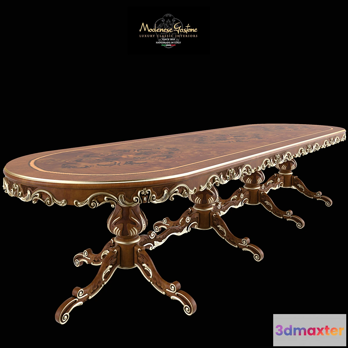 897846 - Oval table Modenese Gastone Art 12137 - No.2