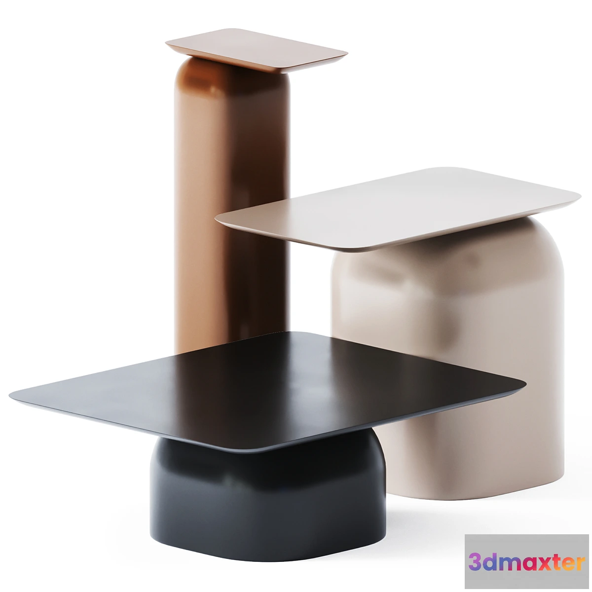 897978 - Metal Coffee Tables April by Nikari - No.2