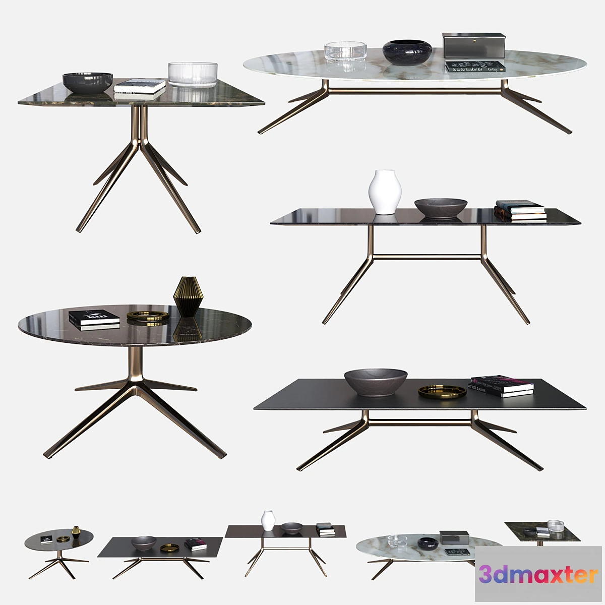 897994 - POLIFORM COFFEE TABLES MONDRIAN - No.4