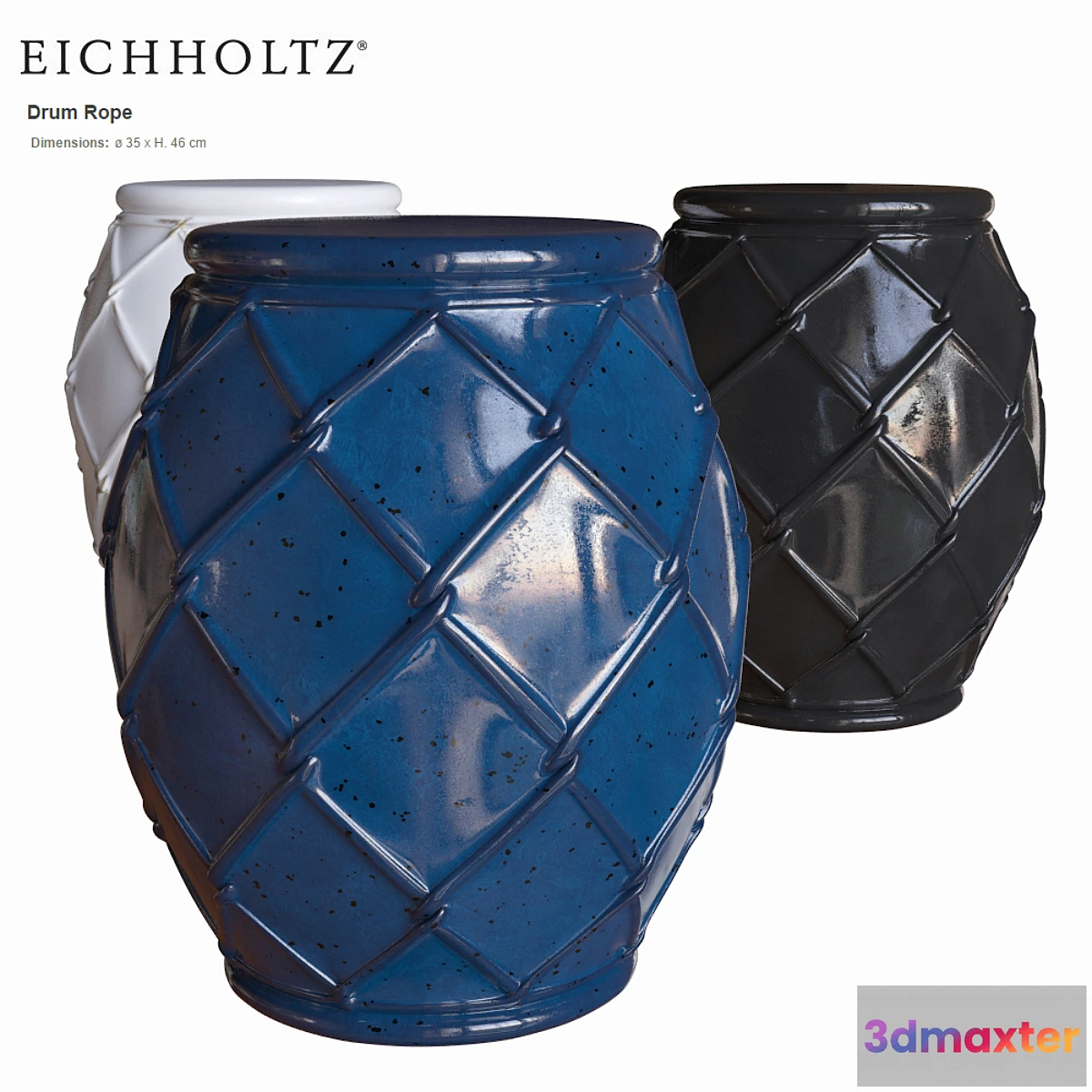 899902 - Eichholtz Drum Rope Side Table