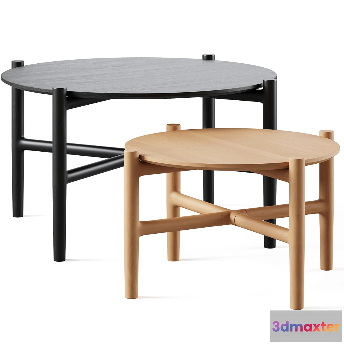 904150 - Coffee table HOLTON round by Rowico Home - No.2