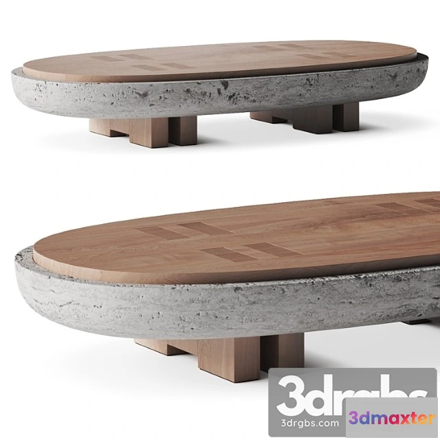 971416 - Andy Kerstens Rift Stone Coffee Table