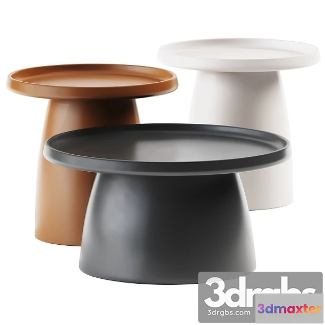971458 - ArtissIn Coffee Table Mushroom Nordic