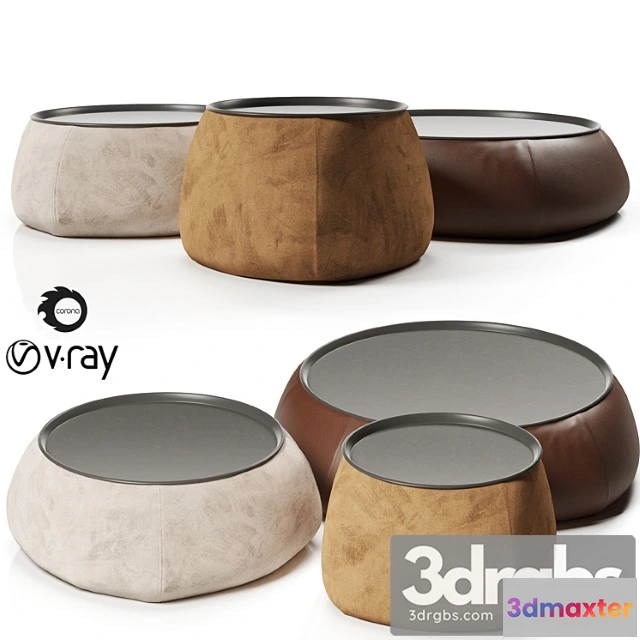 971538 - BB Italia Lady Fat Table Set 2