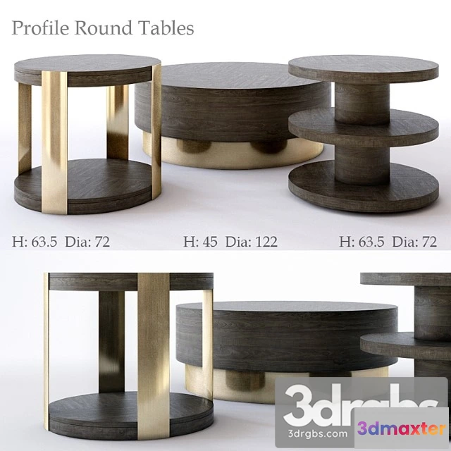 971580 - Bernhardt profile round tables 2