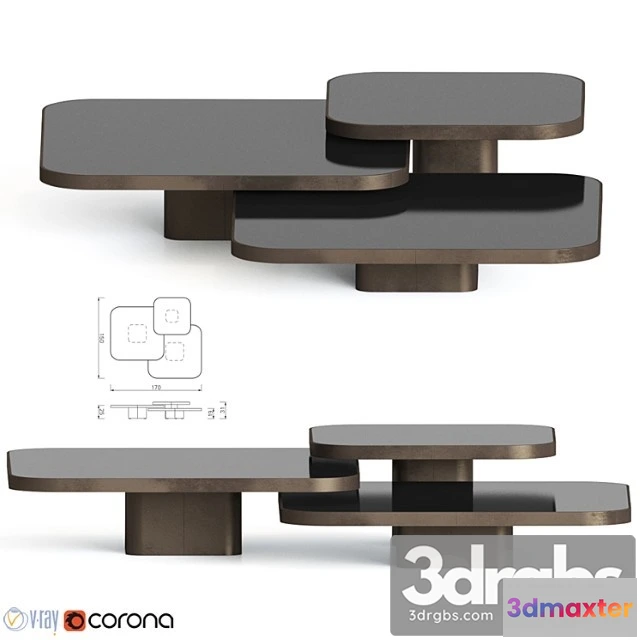 971652 - Bow Coffee Tables Classicon