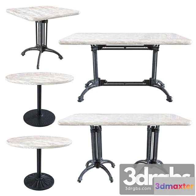 971742 - Cast Iron Underframe Table