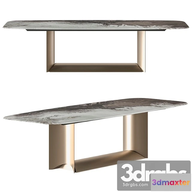971758 - Cattelan italia dragon crystalart dining table 2