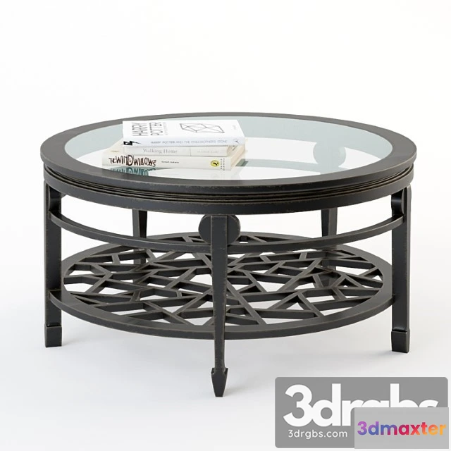 971836 - Century Furniture Ice Ray Cocktail Table