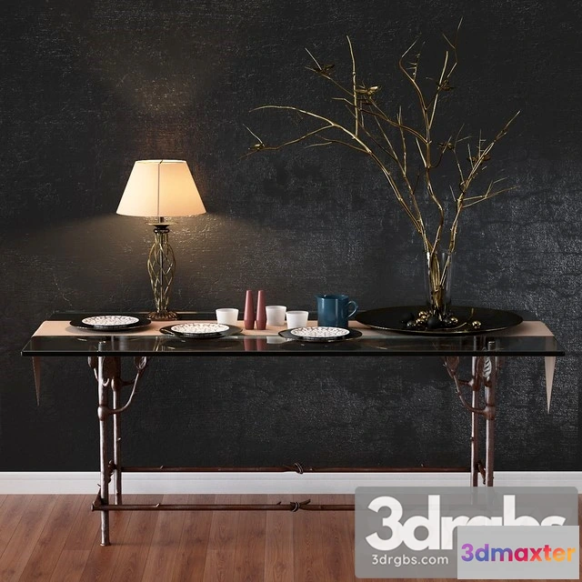 971866 - Ciani Table with Decor