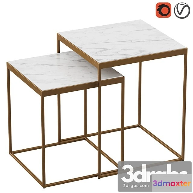 972090 - Coffee Table Stone Dantone Home