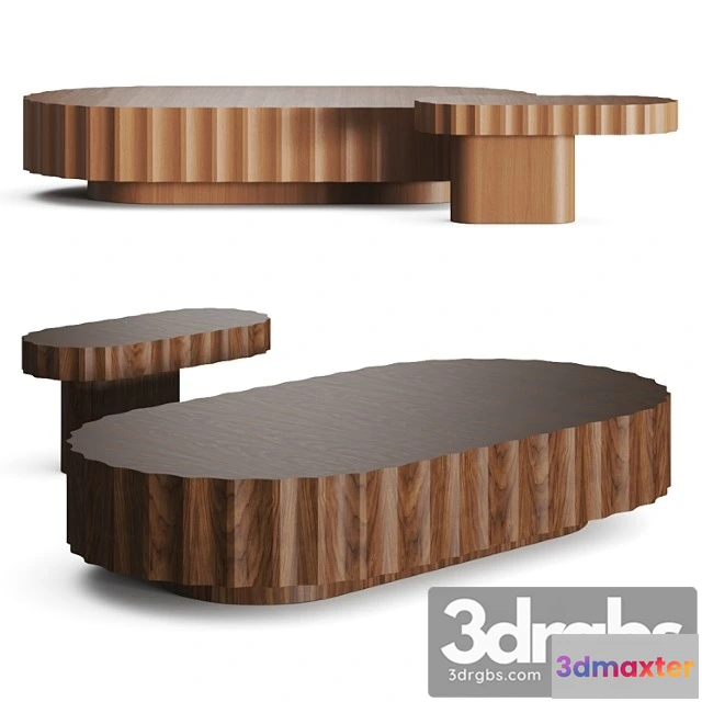 972620 - Francesco Balzano Blond Coffee Tables