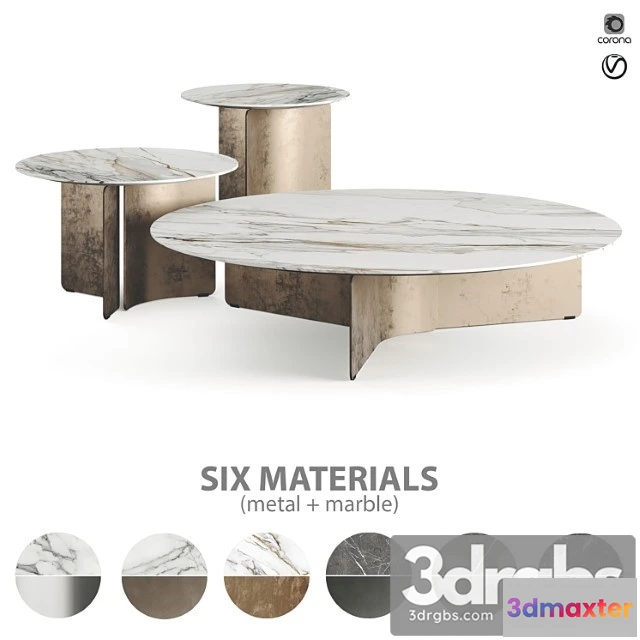 972698 - Giulio Marelli Wave 2023 2 Coffee Table