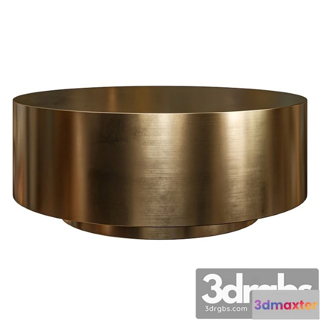 972828 - Ibiza Brushed Brass Coffe Table By Modshop