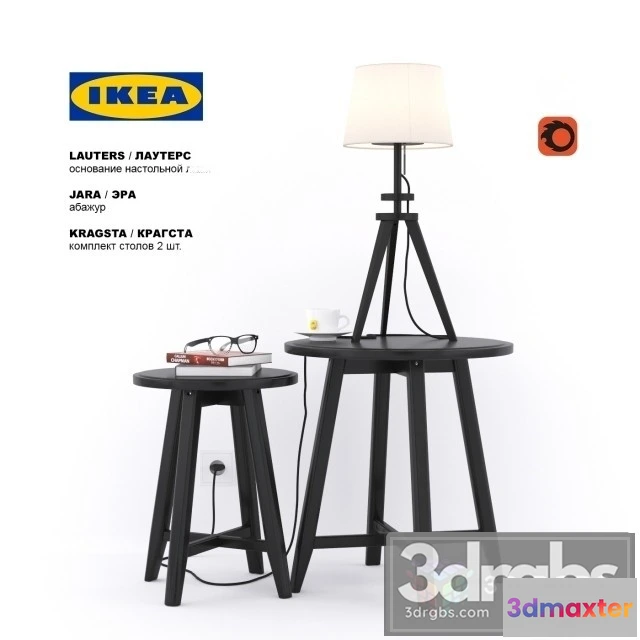 972848 - Ikea Set Kragsta Table