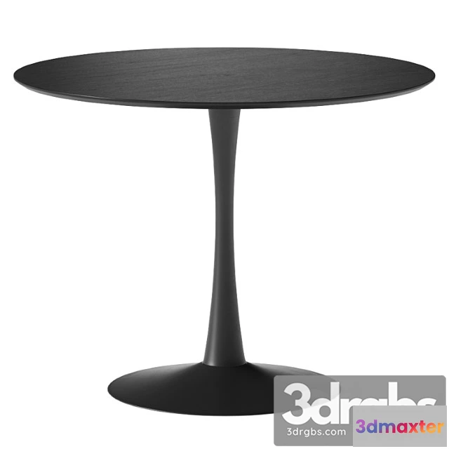 972924 - Jysk Ringsted Round Wooden Dining Table