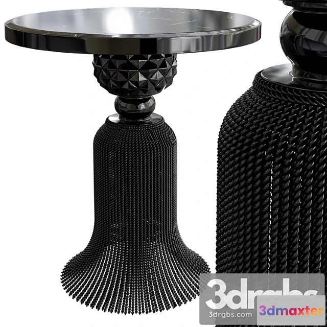 972936 - Kay noir marble tassel table 2