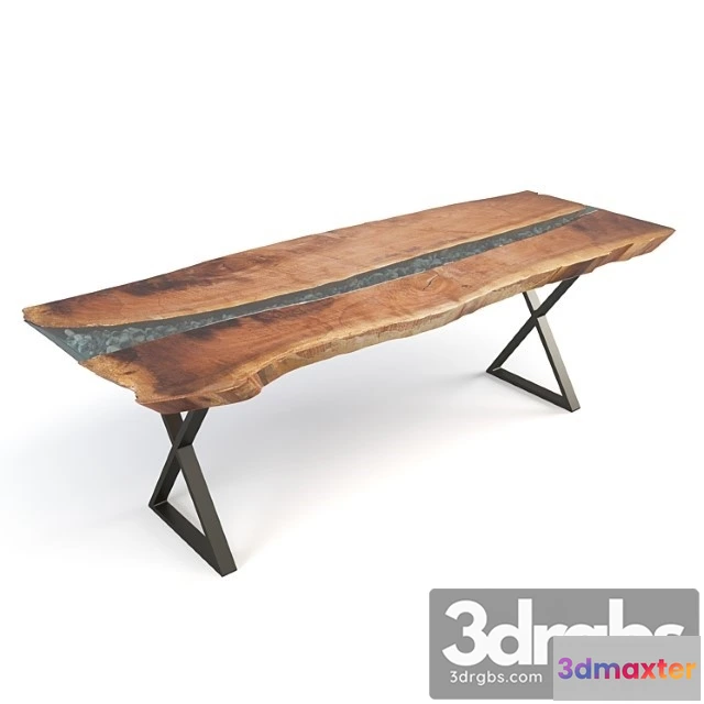 973046 - Live Edge River Table 1
