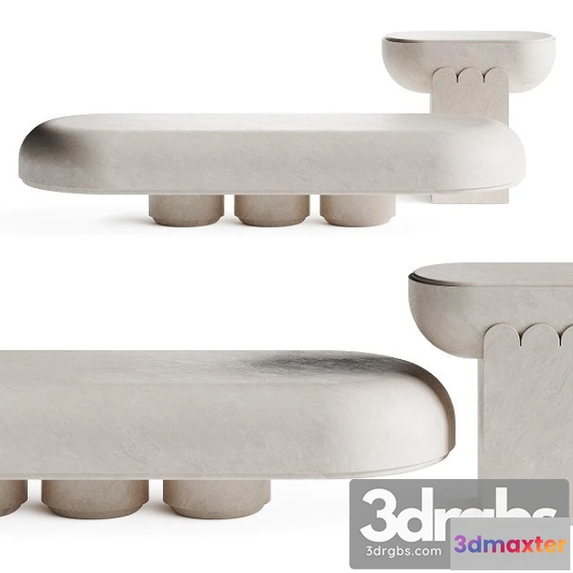 973208 - Martin Masse Agatha Coffee Tables