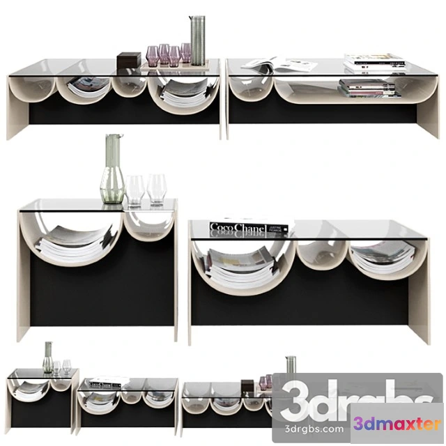 973310 - Minotti coffee tables waves 2