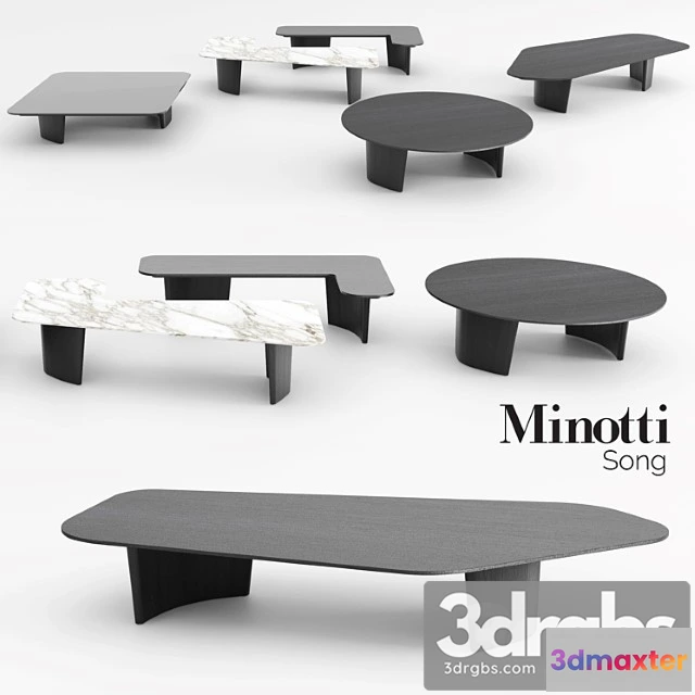 973350 - Minotti Song Coffee Tables 1