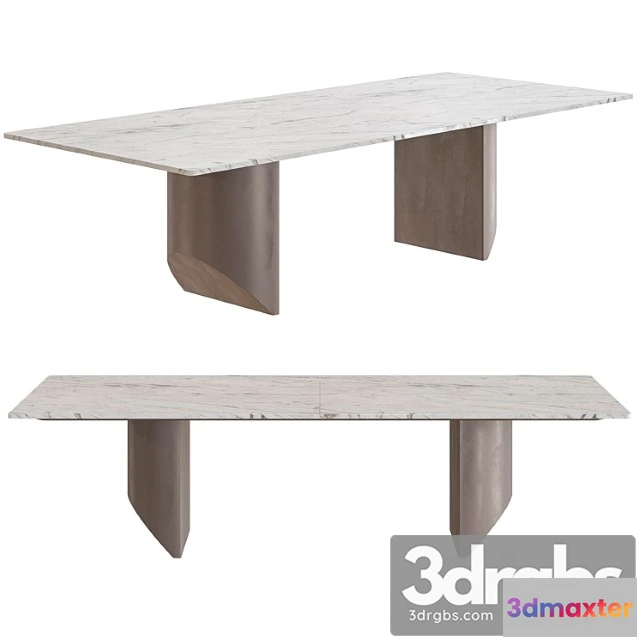 973362 - Minotti Wedge Dining Table