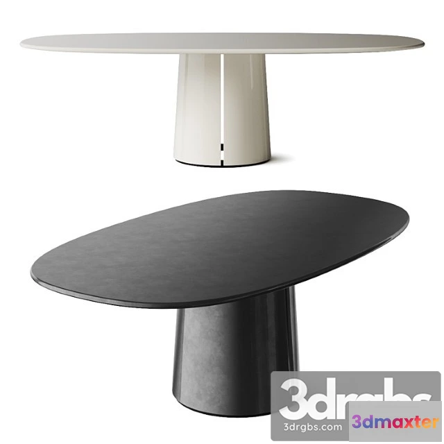 973404 - Molteni C Mateo Oval Dining Table