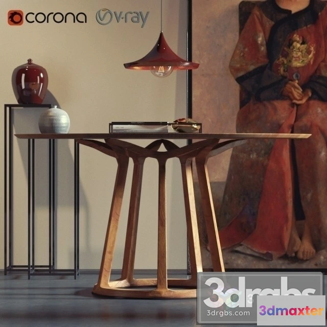 973428 - Morrison Walnut Round Table