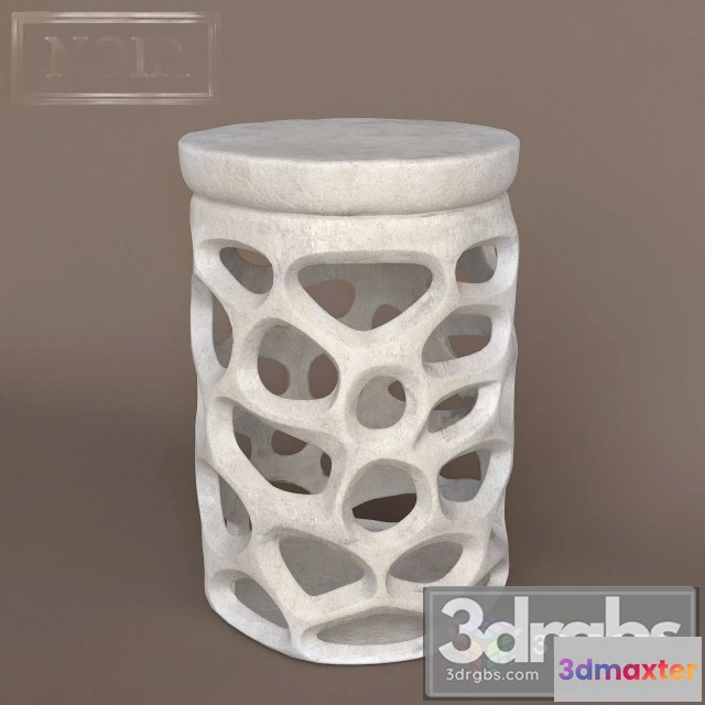 973486 - Noir Fabbro Side Table