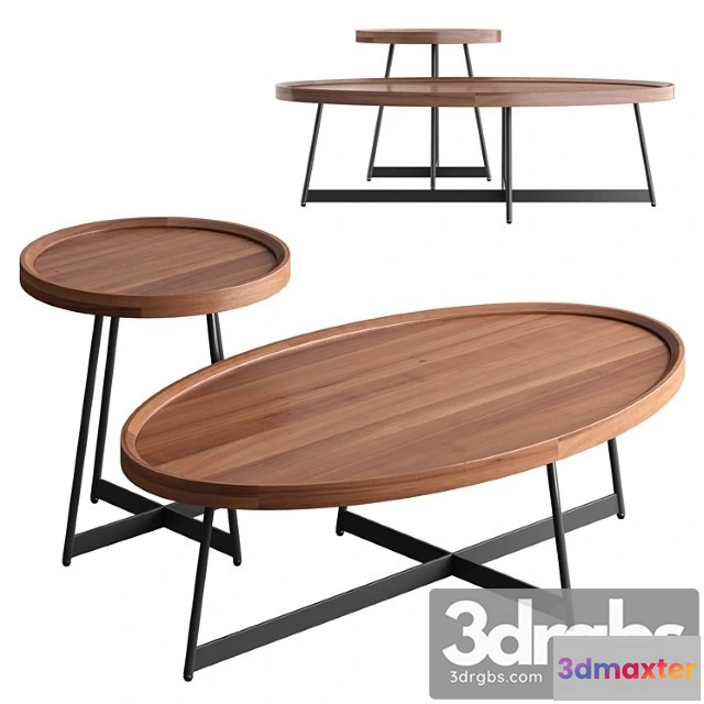 973492 - Nordic Living Room Solid Wood Coffee Table