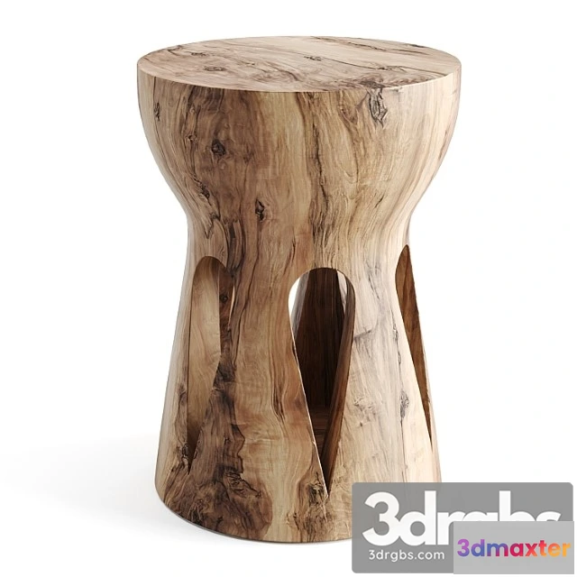 973598 - Papung Sculpted Side Table AM PM