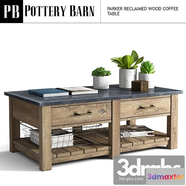 973606 - Parker reclaimed wood coffee table 2