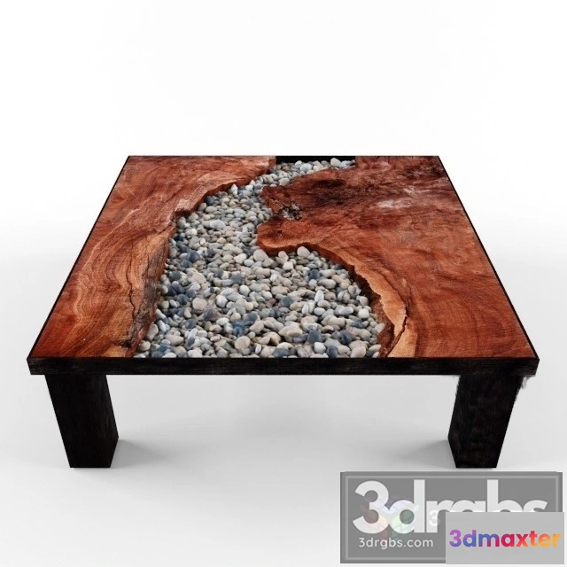 973616 - Pebble Wood Table
