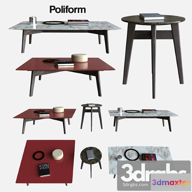 973660 - Poliform coffee tables bigger 2