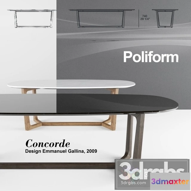 973674 - Poliform Concorde Set 2