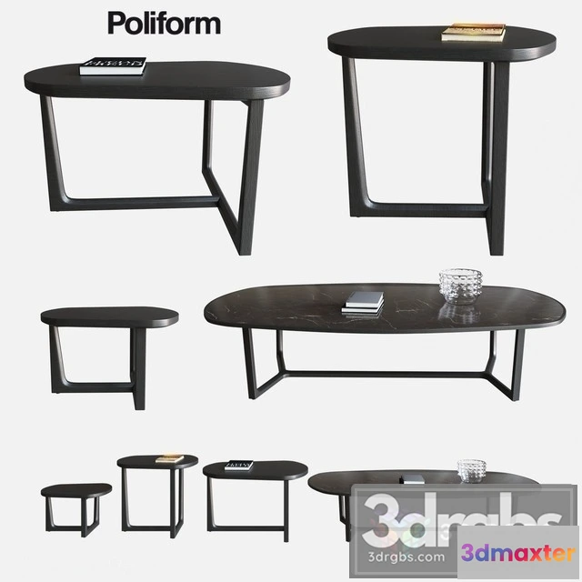 973700 - Poliform Tridente Table
