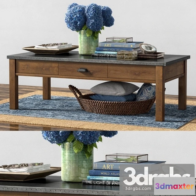 973744 - Pottery Barn Channing Coffee Table